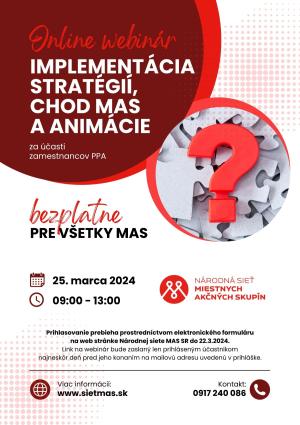 WEBINÁR PRE MAS 1